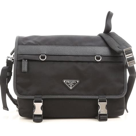 shoulder bag prada men|Prada men's laptop bag.